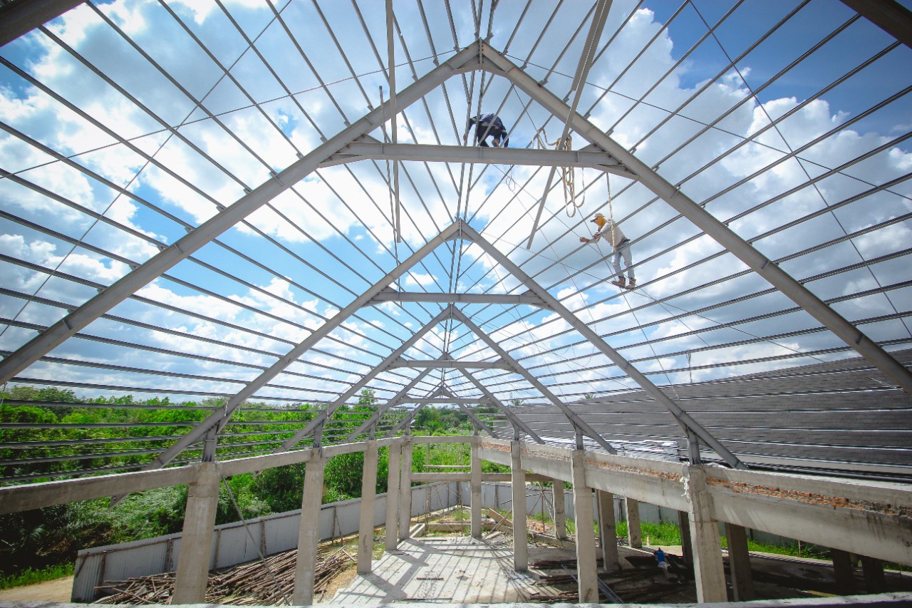 Progres Blok A (Masjid Miftahul Khair)